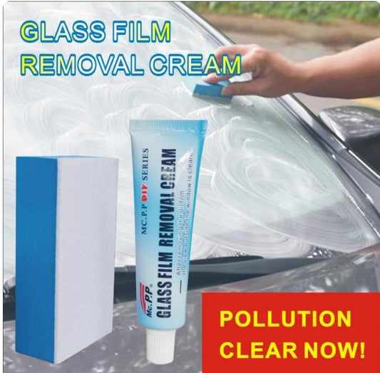 Auto Car Glass Polishing Glass Oil Film Removing Paste Clean Polish Paste For Bathroom Window Front Windshield Agent Tools - CAR ACCESSORIES